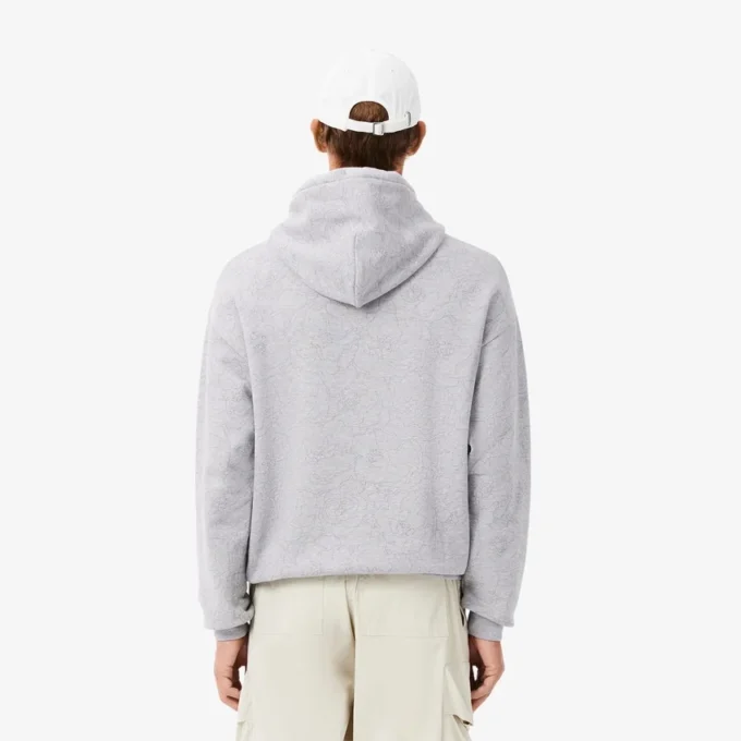 Herren-Hoodie mit Print in Relaxed Fit