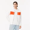Herren-Hoodie mit Reißverschluss und Farbblock-Design