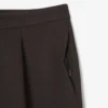 Herren-Hose aus Piqué mit Falten in lockerer Passform