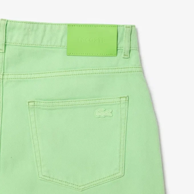 Herren-Jeans aus Baumwoll-Denim mit geradem Bein