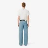 Herren-Jeans aus Denim mit 5 Taschen und lockerer Passform