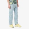 Herren-Jeans aus Denim mit geradem Schnitt und Print-Motiv