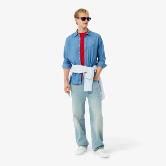 Herren-Jeanshemd in Regular Fit