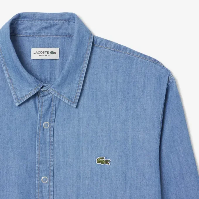 Herren-Jeanshemd in Regular Fit