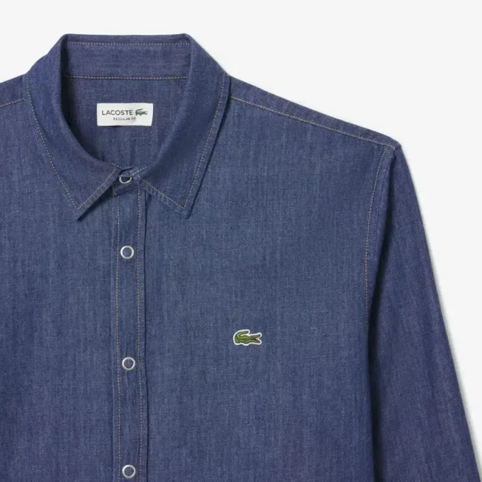Herren-Jeanshemd in Regular Fit