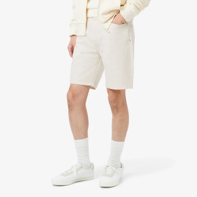 Herren-Jeansshorts mit geradem Schnitt