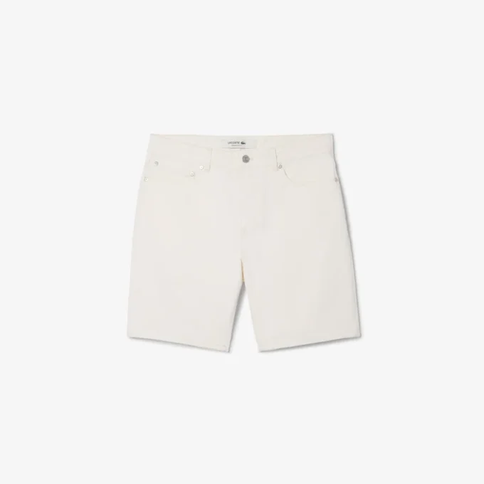 Herren-Jeansshorts mit geradem Schnitt