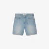 Herren-Jeansshorts mit geradem Schnitt