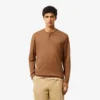 Herren-Langarm-Henley