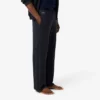Herren-Lounge-Hose aus gewaffelter Baumwolle