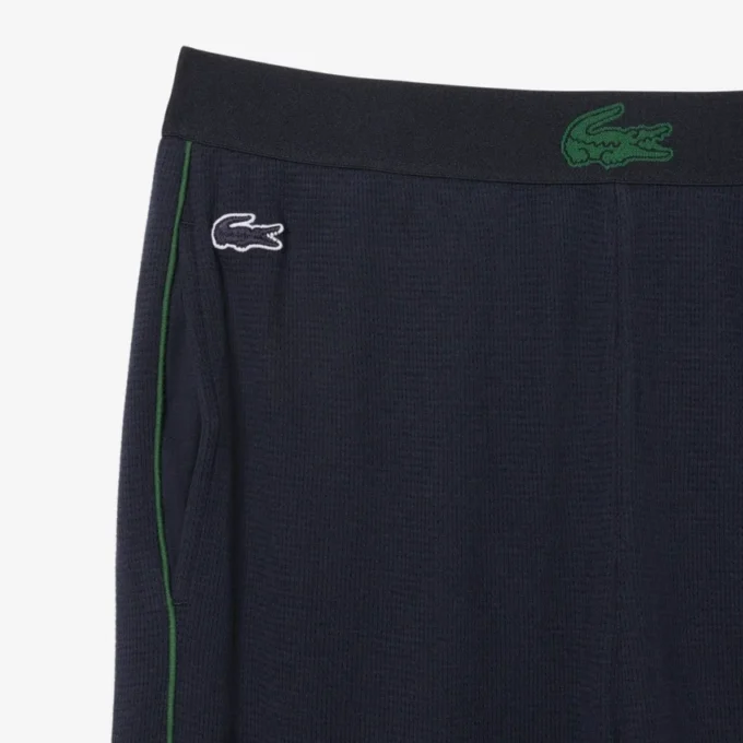 Herren-Lounge-Hose aus gewaffelter Baumwolle