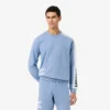 Herren-Lounge-Sweatshirt aus bedrucktem Fleece