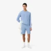 Herren-Lounge-Sweatshirt aus bedrucktem Fleece