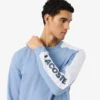 Herren-Lounge-Sweatshirt aus bedrucktem Fleece