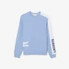 Herren-Lounge-Sweatshirt aus bedrucktem Fleece