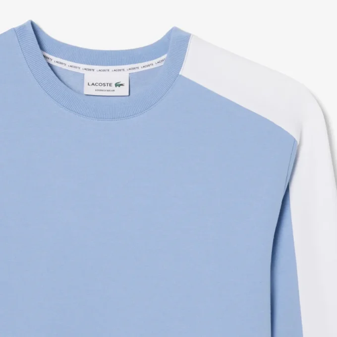 Herren-Lounge-Sweatshirt aus bedrucktem Fleece