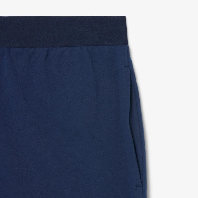 Herren-Loungewear-Shorts aus Fleece mit geradem Schnitt