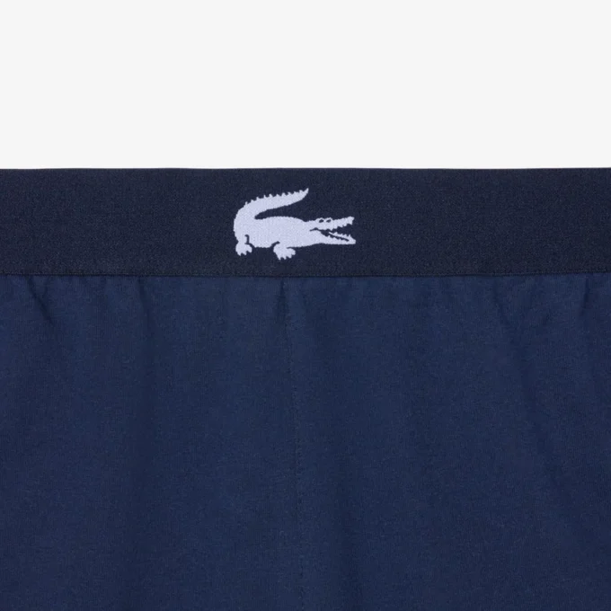 Herren-Loungewear-Shorts aus Fleece mit geradem Schnitt