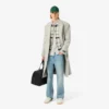 Herren-Overshirt aus Baumwolle mit Karomuster