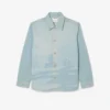 Herren-Overshirt aus Denim mit Landschaftsmotiv
