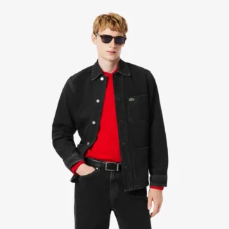 Herren-Overshirt aus schwerem Baumwoll-Denim