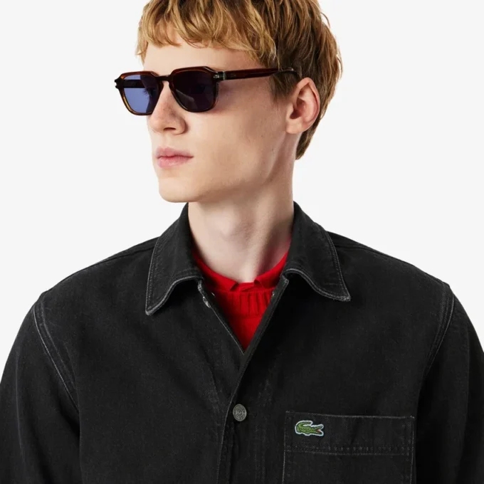 Herren-Overshirt aus schwerem Baumwoll-Denim