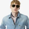 Herren-Overshirt aus schwerem Baumwoll-Denim