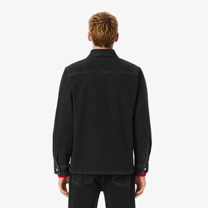 Herren-Overshirt aus schwerem Baumwoll-Denim