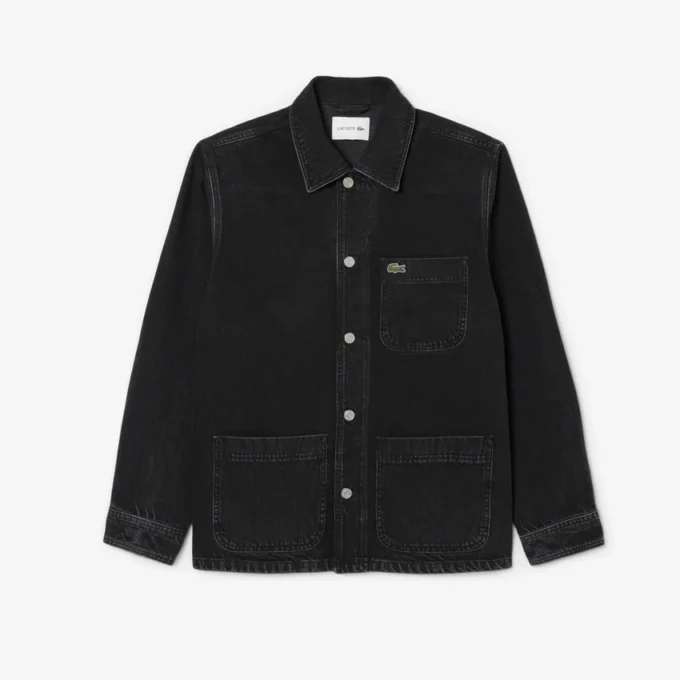 Herren-Overshirt aus schwerem Baumwoll-Denim