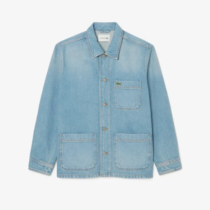 Herren-Overshirt aus schwerem Baumwoll-Denim