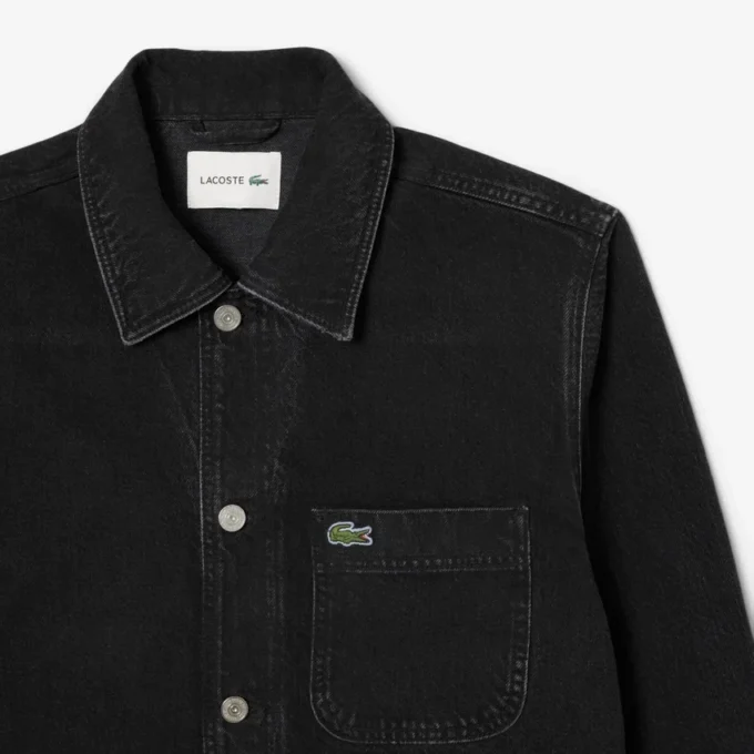 Herren-Overshirt aus schwerem Baumwoll-Denim