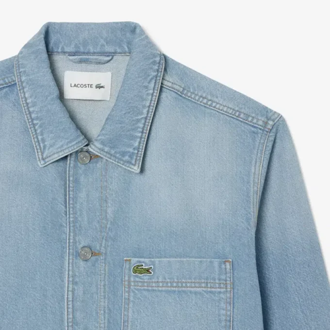 Herren-Overshirt aus schwerem Baumwoll-Denim