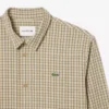 Herren-Oversize-Overshirt aus schwerer Baumwolle mit Karomuster