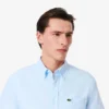 Herren-Oxfordhemd mit kurzen Ärmeln in Regular Fit