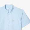 Herren-Oxfordhemd mit kurzen Ärmeln in Regular Fit