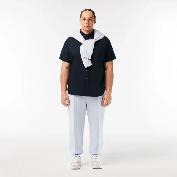 Herren-Oxfordhemd mit kurzen Ärmeln in Regular Fit