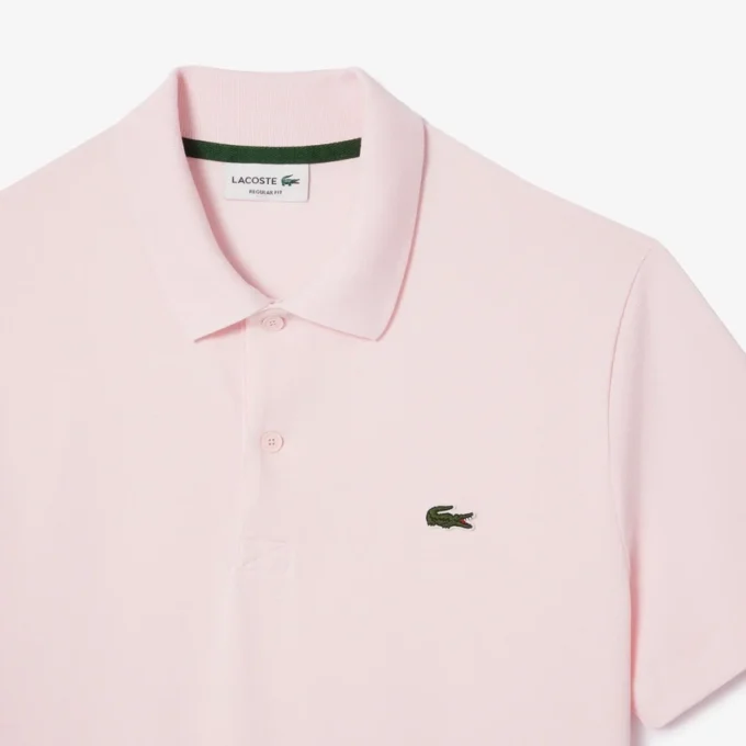 Herren-Poloshirt aus Baumwolle und Polyester in Regular Fit