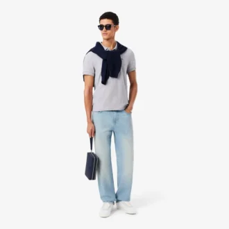 Herren-Poloshirt aus Pima-Baumwolle in Regular Fit