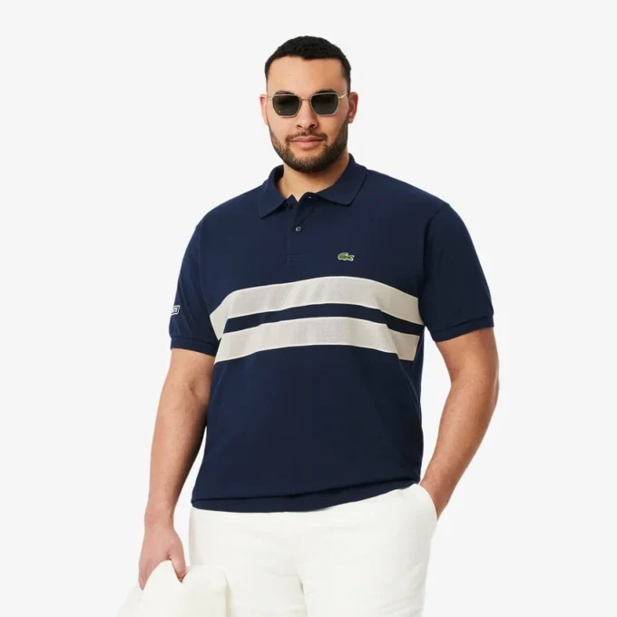 Herren-Poloshirt „Bold Stripes“ in klassischer Passform L.12.12