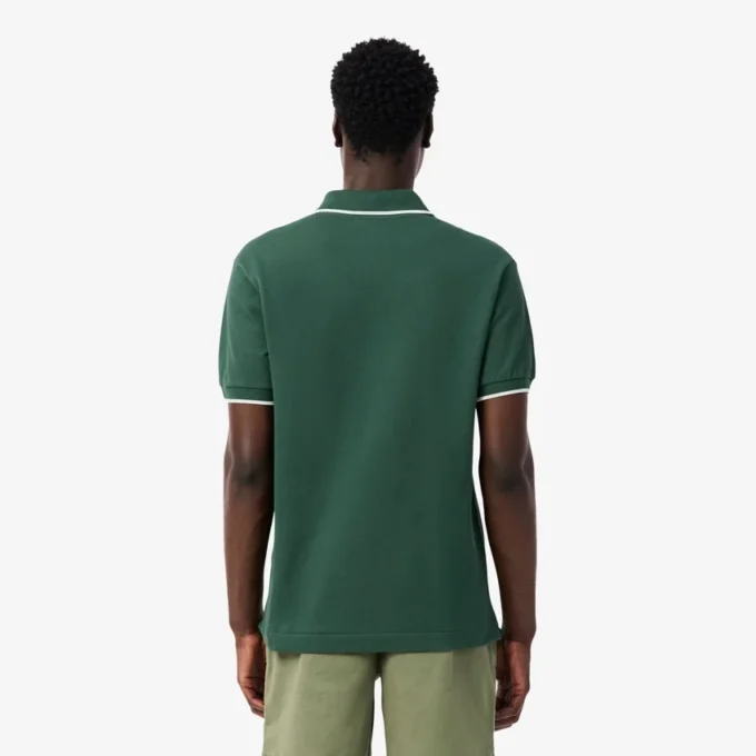 Herren-Poloshirt „Classic Fit Pocket Accent L.12.12“
