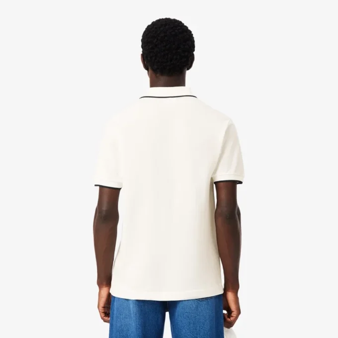 Herren-Poloshirt „Classic Fit Pocket Accent L.12.12“