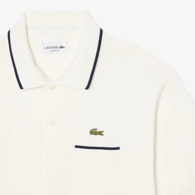 Herren-Poloshirt „Classic Fit Pocket Accent L.12.12“