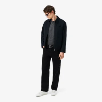 Herren-Poloshirt in klassischer Passform aus Piqué-Marl