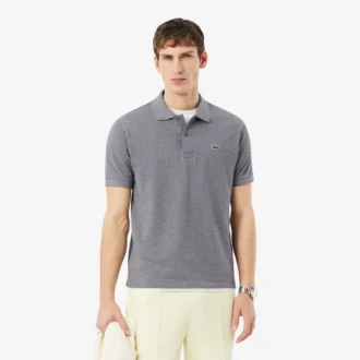 Herren-Poloshirt L.12.12 in klassischer Passform, meliert
