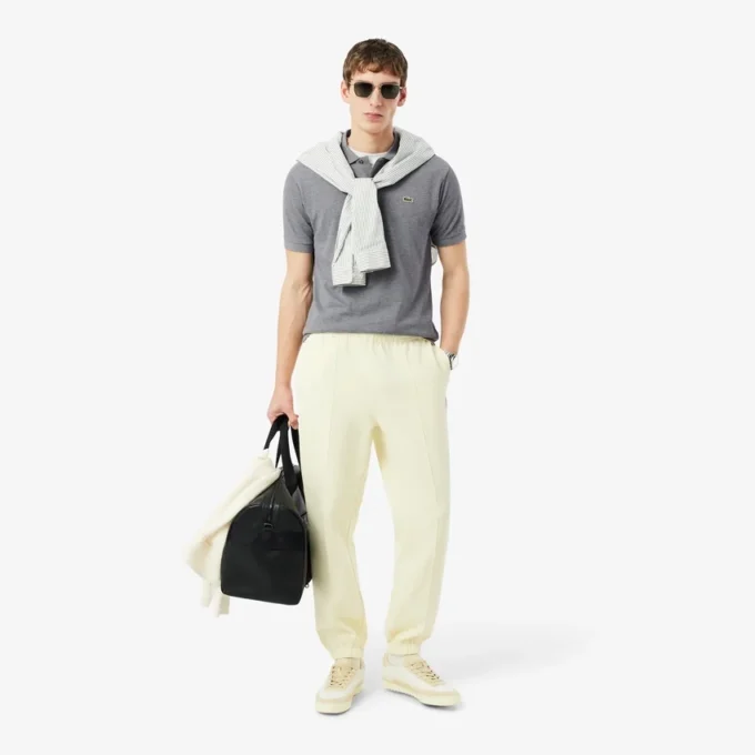 Herren-Poloshirt L.12.12 in klassischer Passform, meliert