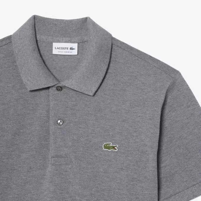 Herren-Poloshirt L.12.12 in klassischer Passform, meliert