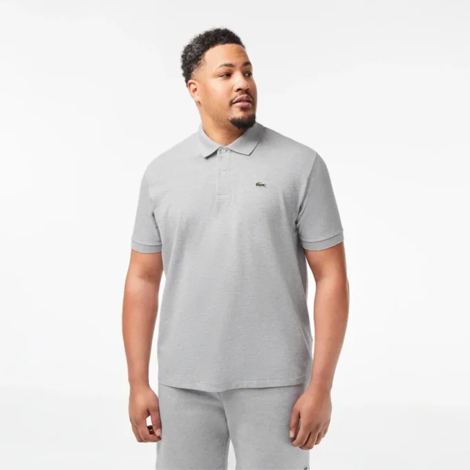 Herren-Poloshirt L.12.12 in klassischer Passform, meliert