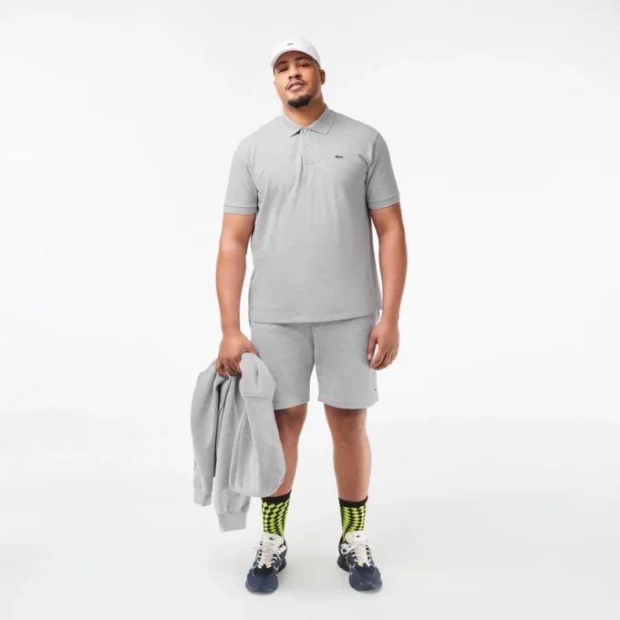 Herren-Poloshirt L.12.12 in klassischer Passform, meliert