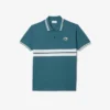 Herren-Poloshirt L.12.12 mit Badge in klassischer Passform