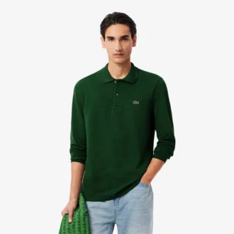 Herren-Poloshirt L.12.12 mit Langarm in klassischer Passform